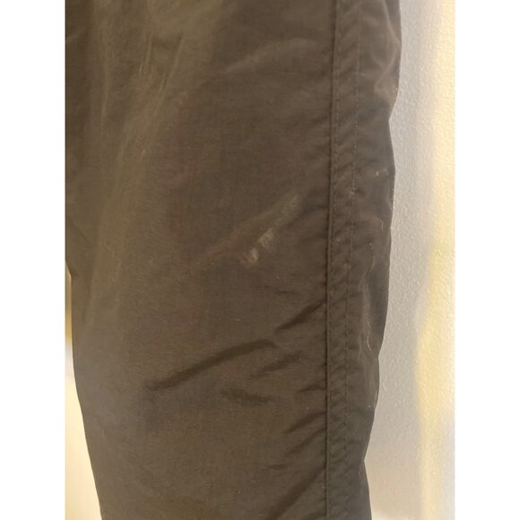Mens Black Cargo Snow Pants W/ Elastic Waistband Size L - Picture 5 of 8